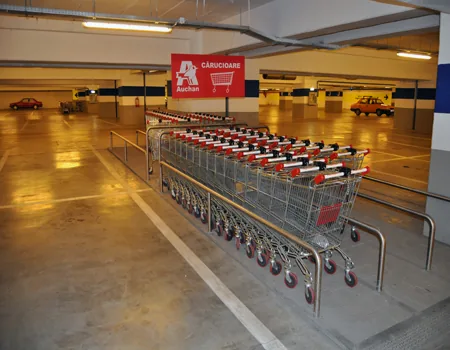 Zone de depozitare pentru cărucioare, lucrare executată de Comprodserv Eurama