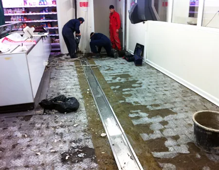 Jgheaburi de colectare din inox, lucrare executată de Comprodserv Eurama
