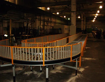 Componente pentru conveioare, lucrare executată de Comprodserv Eurama